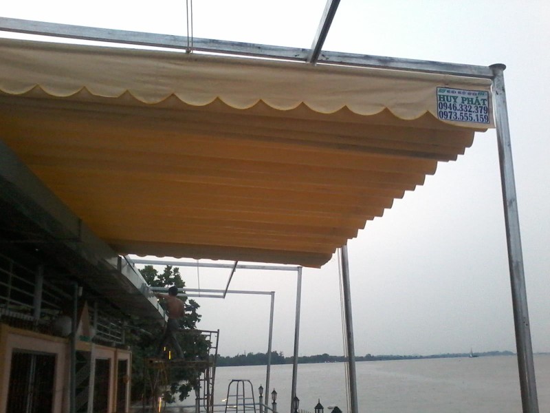 bạt mái xếp sông Đồng Nai - Quận 9