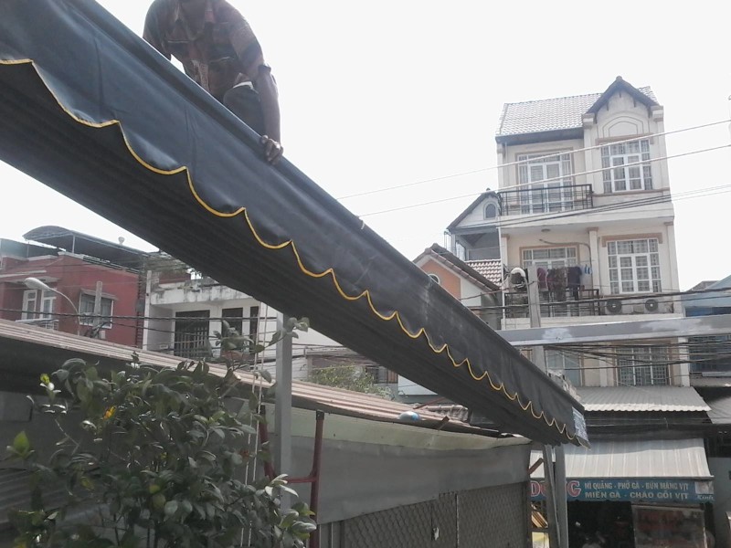 Công trình Bạt mái xếp tại Gò Vấp